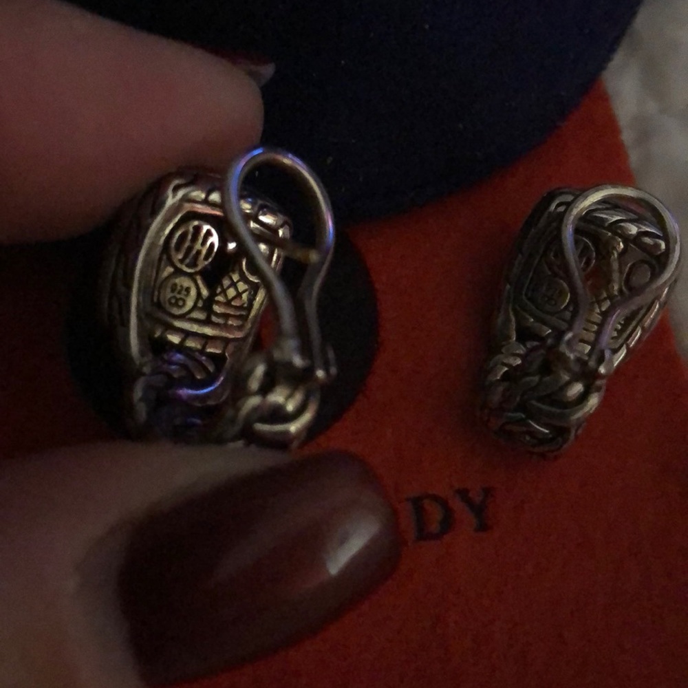 John Hardy diamond earrings - Picture 5 of 8